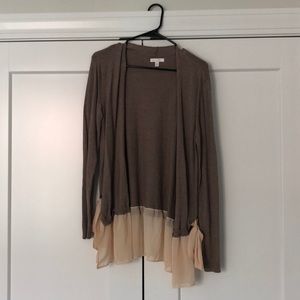 Neutral cardigan